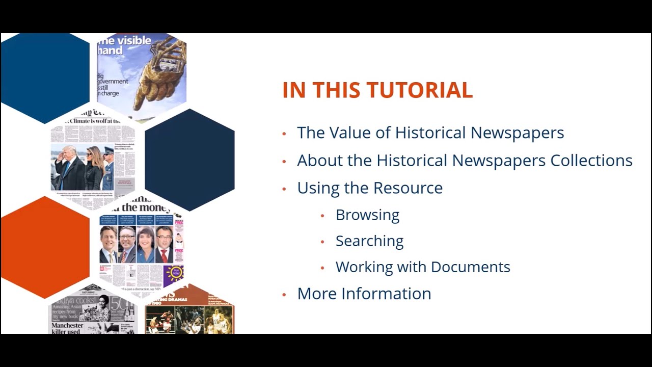 Gale’s Historical Newspapers Tutorial
