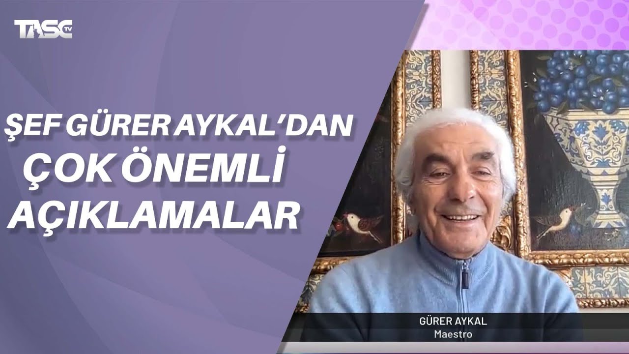 Dünyaca Ünlü Şef TASC TV'de! Kıtalararası Müzisyen (Gürer Aykal)