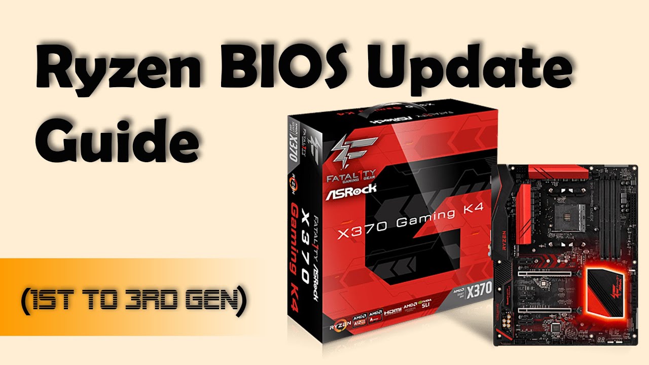 2020 ASRock X370 How to update BIOS for AMD Ryzen 2nd & 3rd Gen CPUs