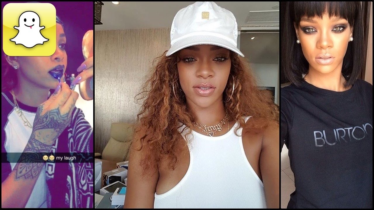 Rihanna - Snapchat Video Compilation (Best 2016★) #3