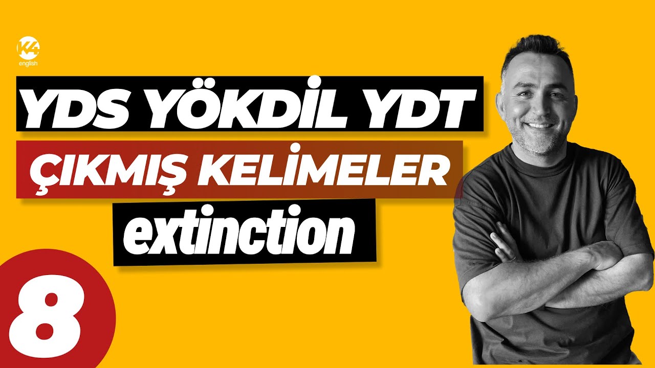 YDT, YDS, YÖKDİL'de En Çok Çıkan İngilizce Kelimeler 8