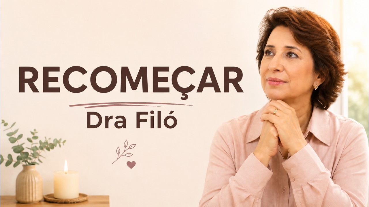 Comece FEVEREIRO com esta LINDA MENSAGEM sobre RECOMEÇO! Dra Filó
