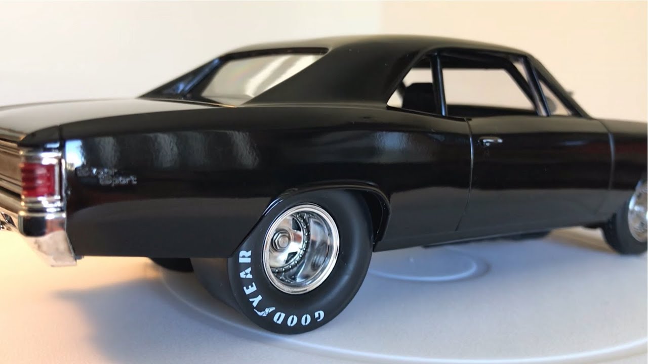 Model Car Building - AMT 1/25 Chevrolet Chevelle - Pro Street