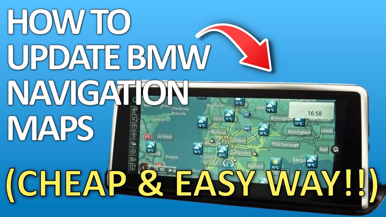 Как обновить карты навигации BMW ДЕШЕВЫМ и ПРОСТЫМ способом!