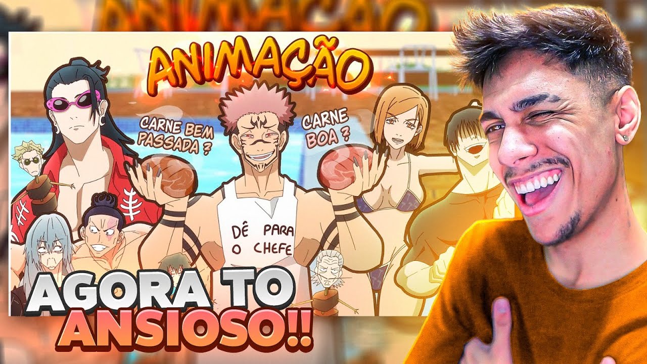 AGORA VIREI FÃ !! React CHURRASCO DE DOMINGO DO SUKUNA ‹ Ine Games ›