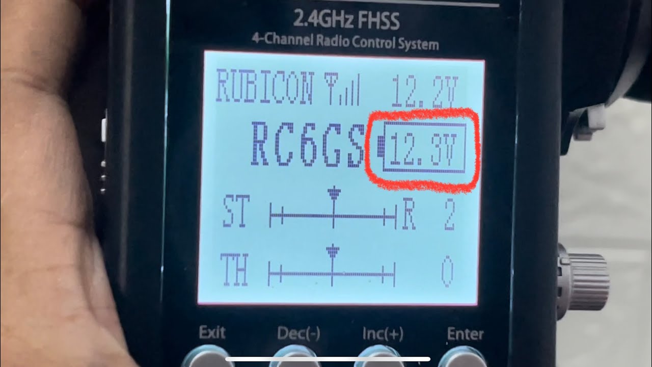 Radiolink receiver R7FG di RC4GS upgrade ke RC6GS ada Telemetry pantau baterai RC di Layar || OmEwa