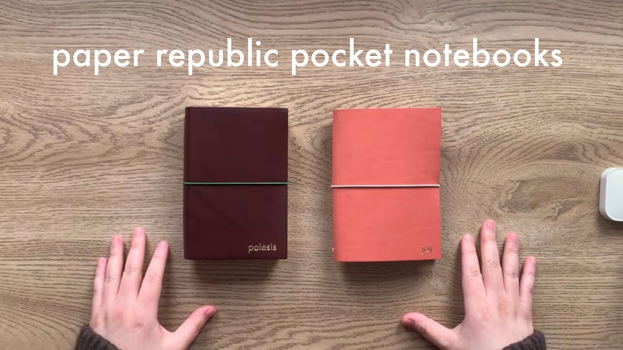 Карманные блокноты My Paper Republic &bull; Заметки и ведение дневника