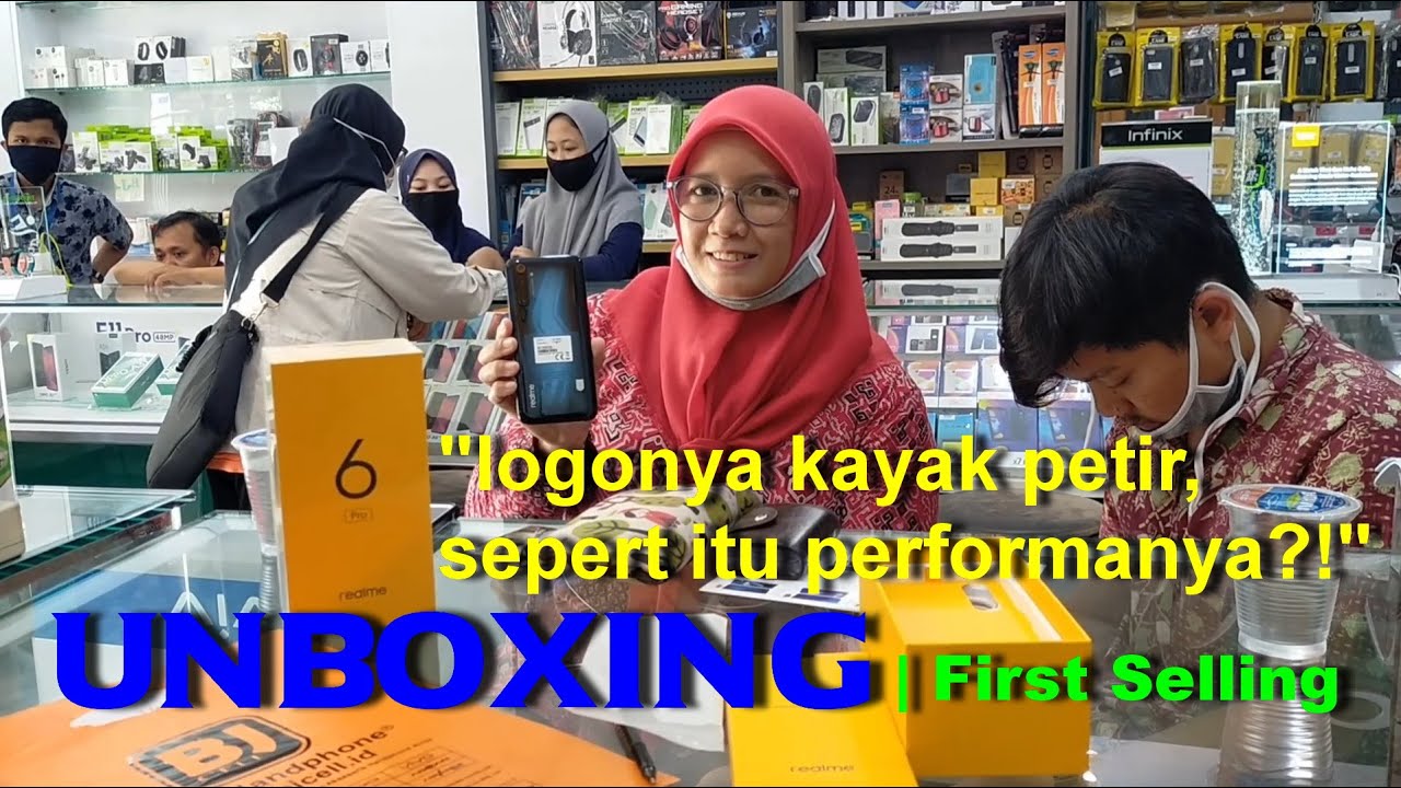Unboxing Realme 6 Pro 
