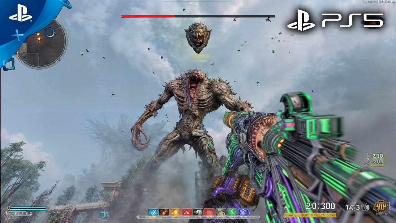 COLD WAR ZOMBIES: OUTBREAK PS5 4K HDR (БЕЗ КОММЕНТАРИЕВ)
