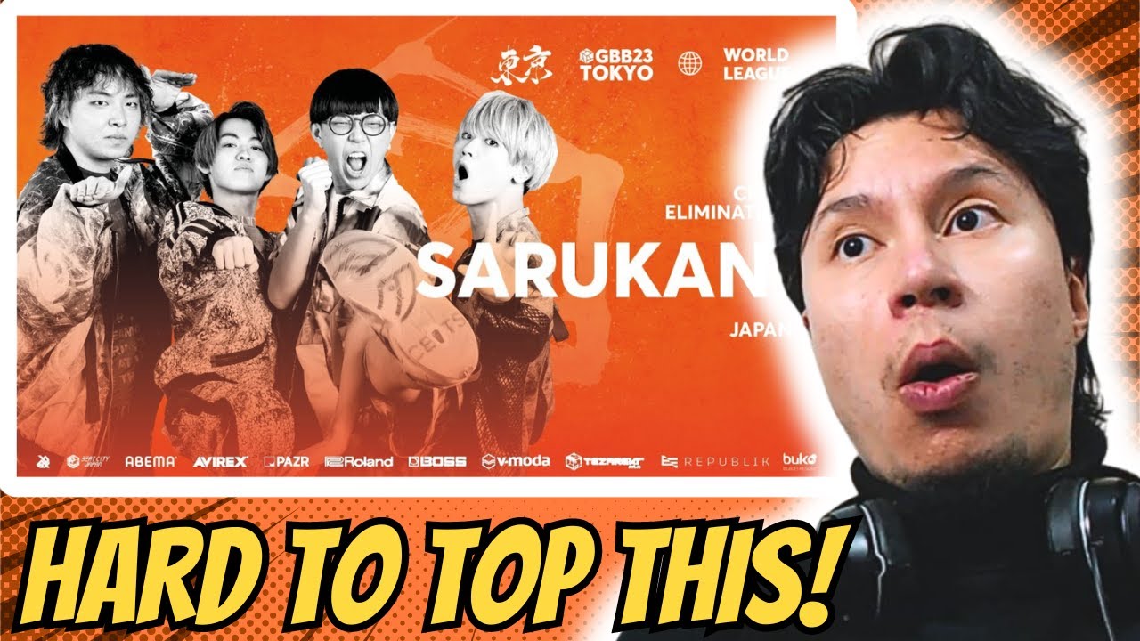 ARTIST REACTS! | SARUKANI 🇯🇵 | GRAND BEATBOX BATTLE 2023: WORLD LEAGUE | Crew Elimination