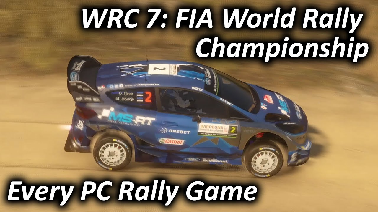 WRC 7: FIA World Rally Championship - The Official Game (2017) - Every PC Rally Game
