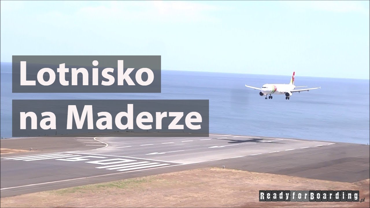 ✈✈✈ Lotnisko i lądowanie na Maderze ✈✈✈
