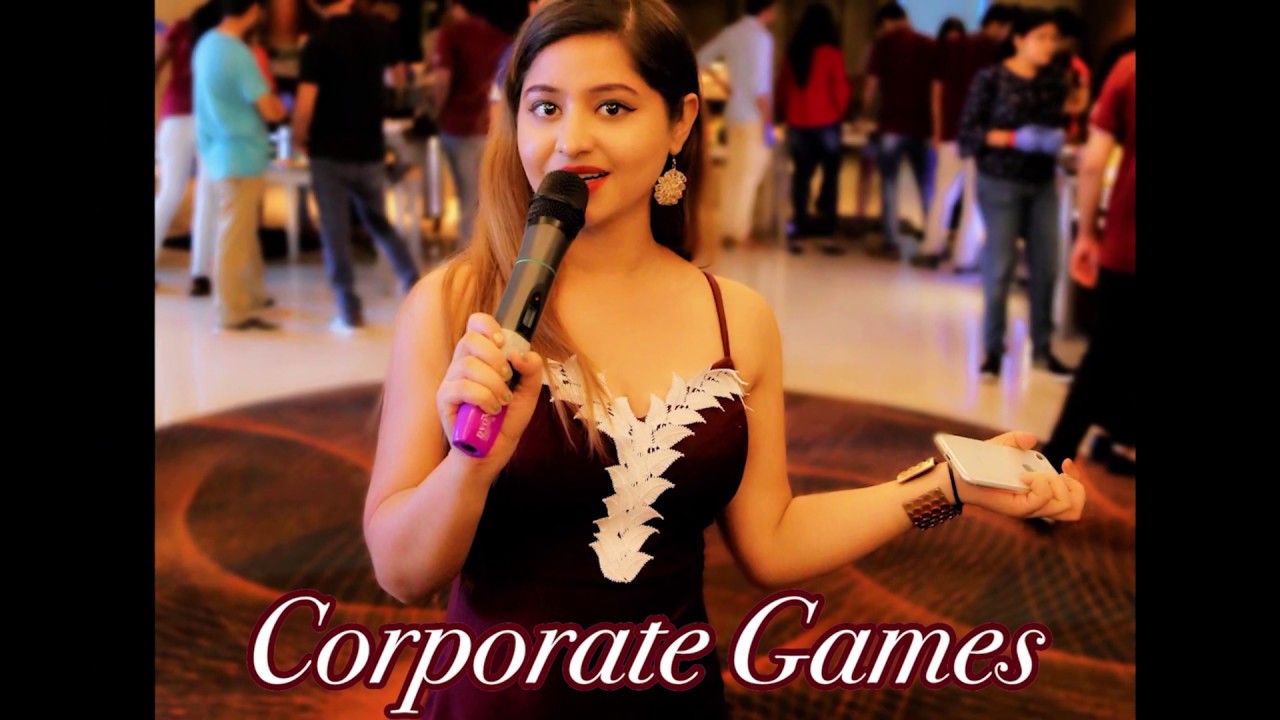 Fun Games For Corporate Event || Audience Intraction Games || Anchor Ruchi Gopal