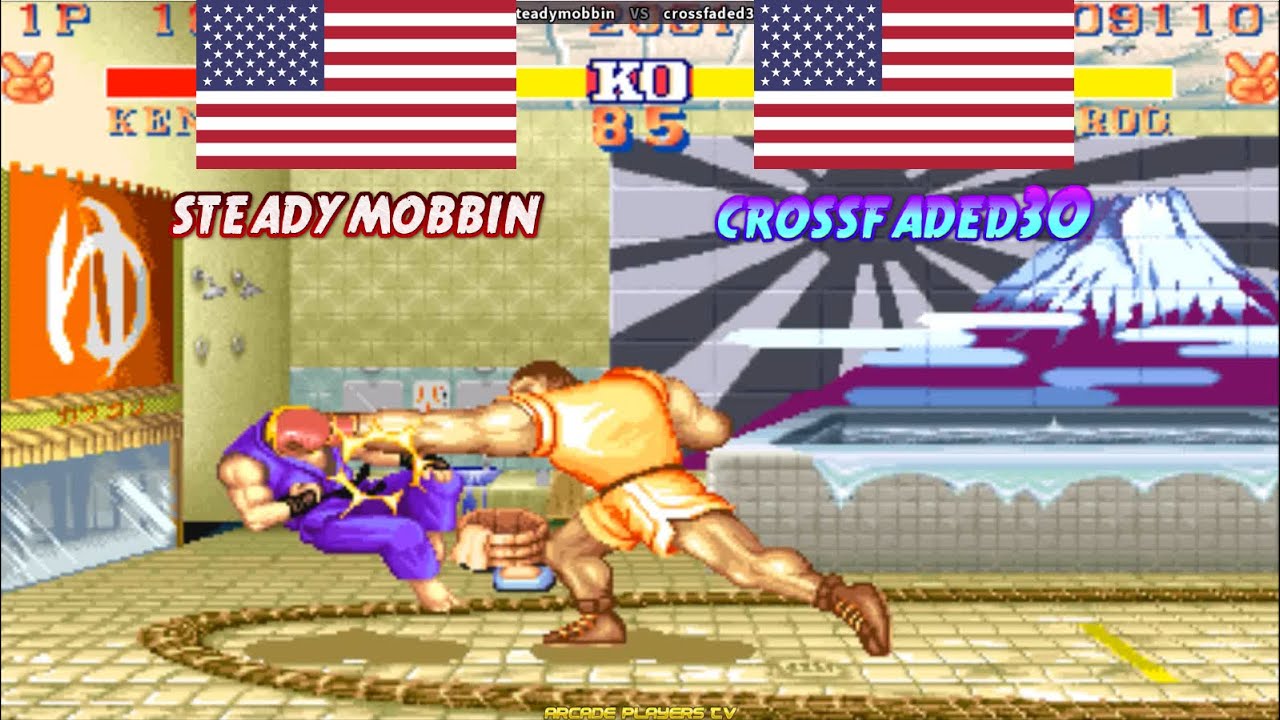 Street Fighter II' - Hyper Fighting ➤ steadymobbin (Usa) vs crossfaded30 (Usa) sf2hf