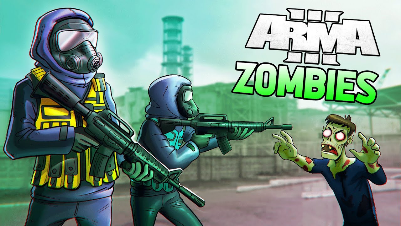 ZOMBIES ATTACK PLAYERS IN CHERNOBYL - ARMA 3 ZEUS
