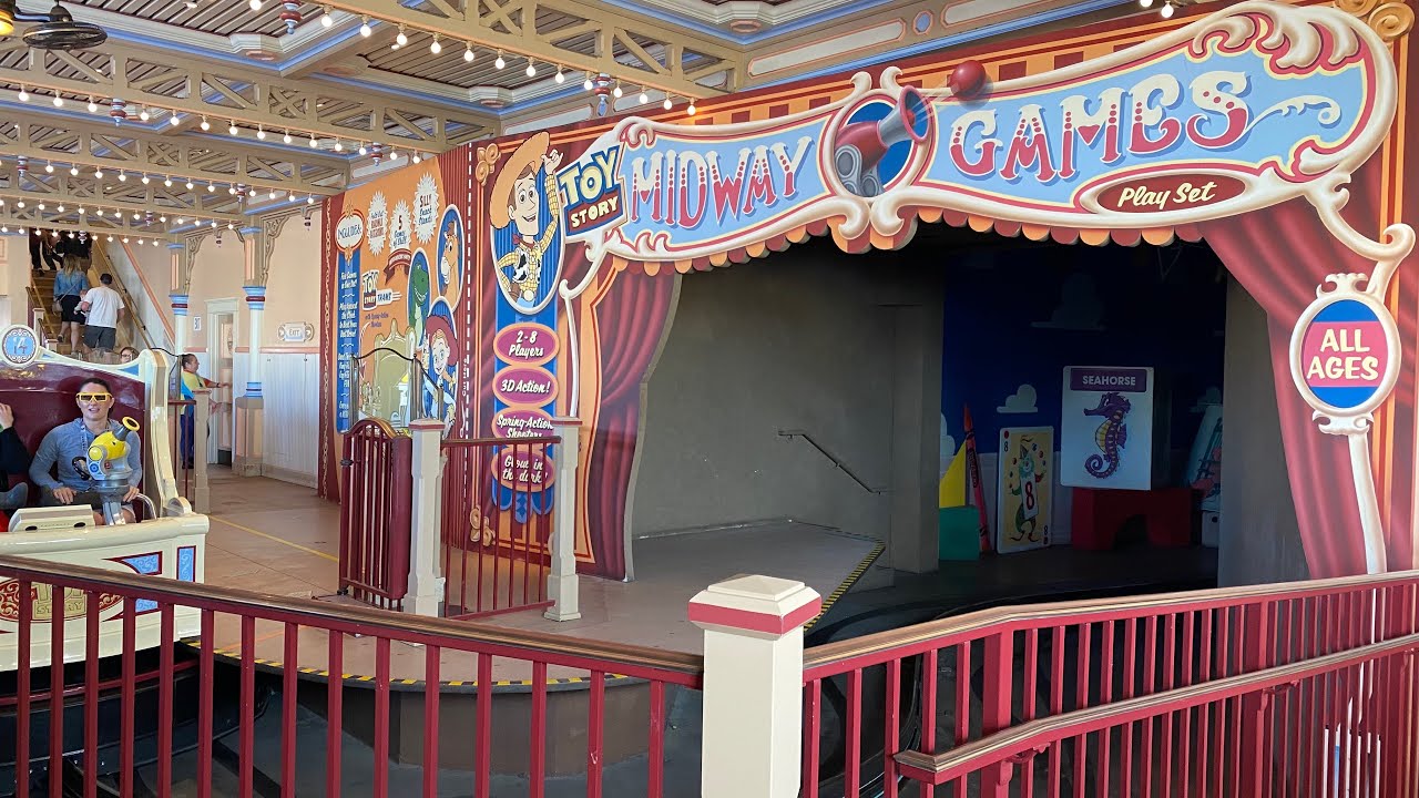 Toy Story Midway Mania! Disney California Adventure Park