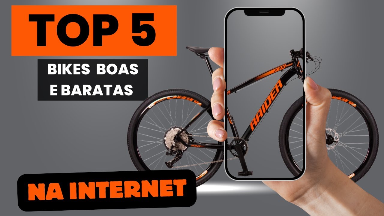TOP 5 BIKES ATÉ 1800 REAIS NA INTERNET (custo x beneficio)