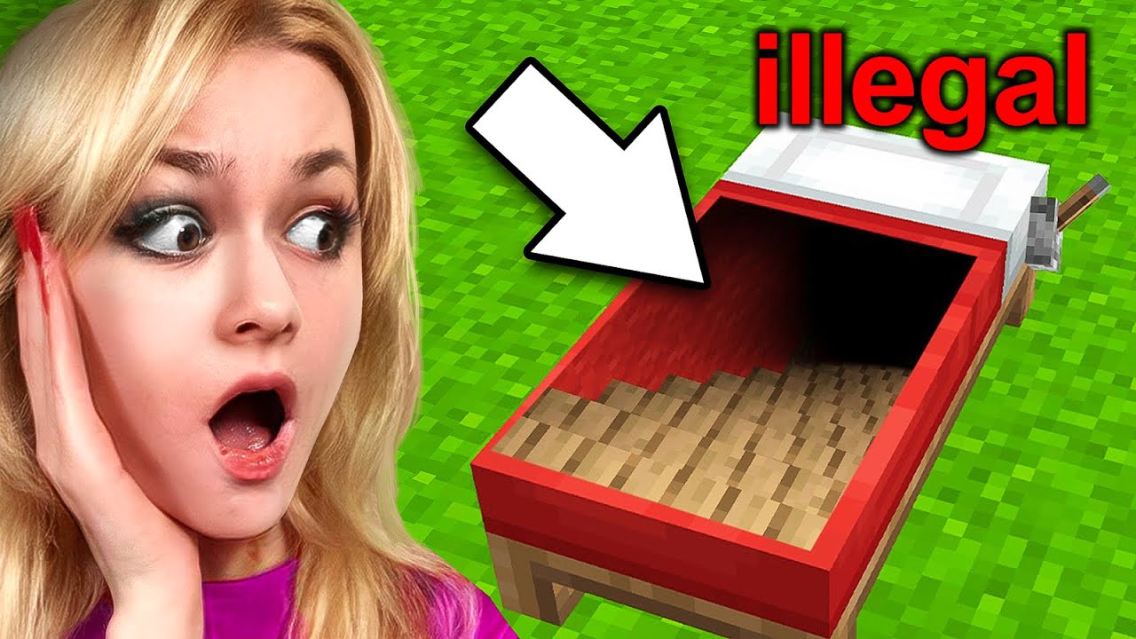 Der ILLEGALSTE GEHEIMGANG in Minecraft! 😱 (100% TOP SECRET ⚠️)