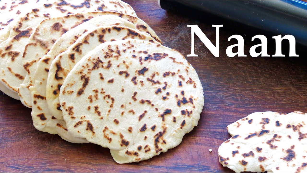 Receta de Pan Hindú Naan -- The Frugal Chef