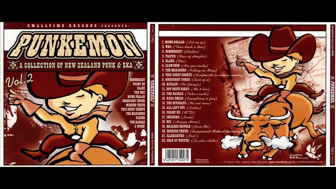 Punkemon vol two. (A compilation of NZ punk & ska) Full Album-2004