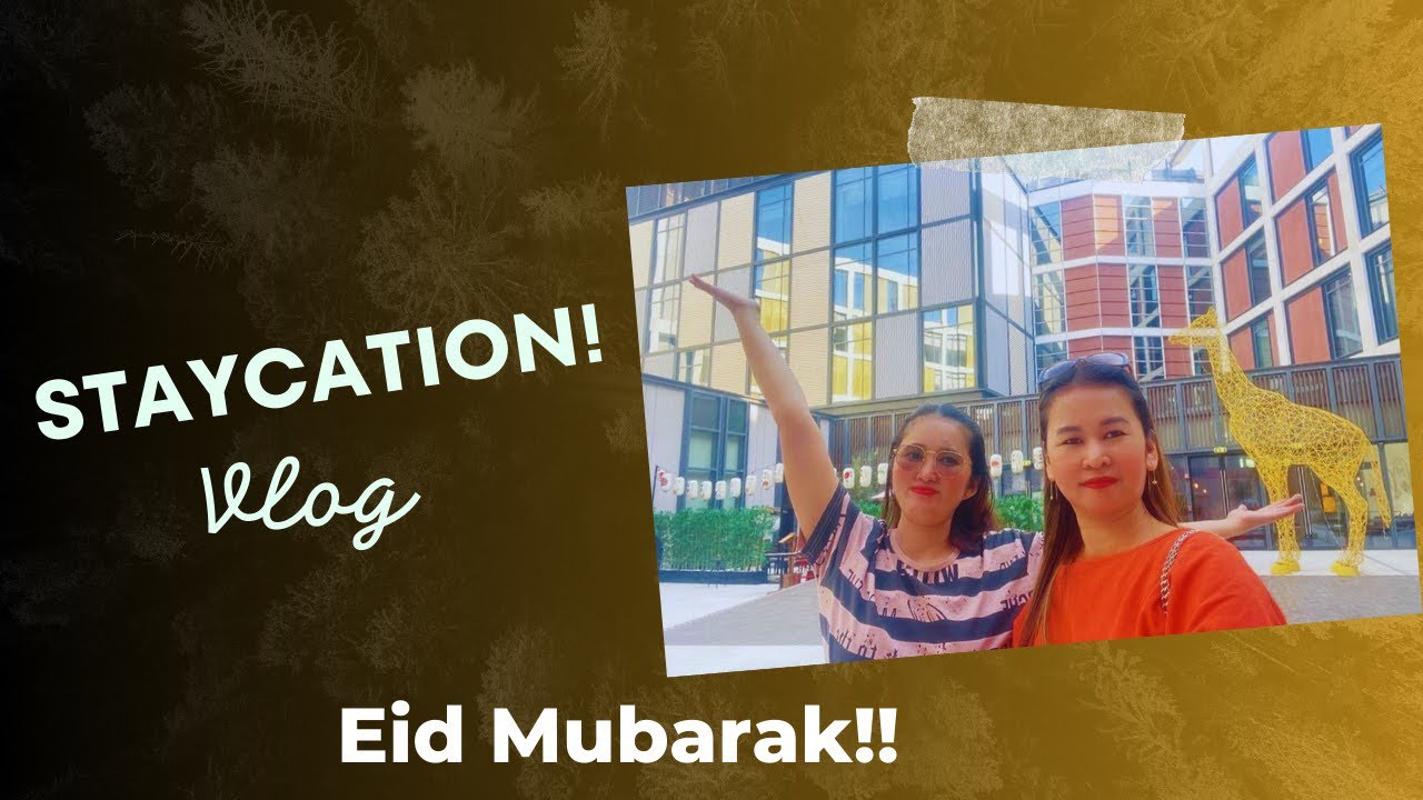 Part 1 - Staycation at Hampton by Hilton Dubai Al Seef - Eid Holiday I Joy - Vibes Vlog