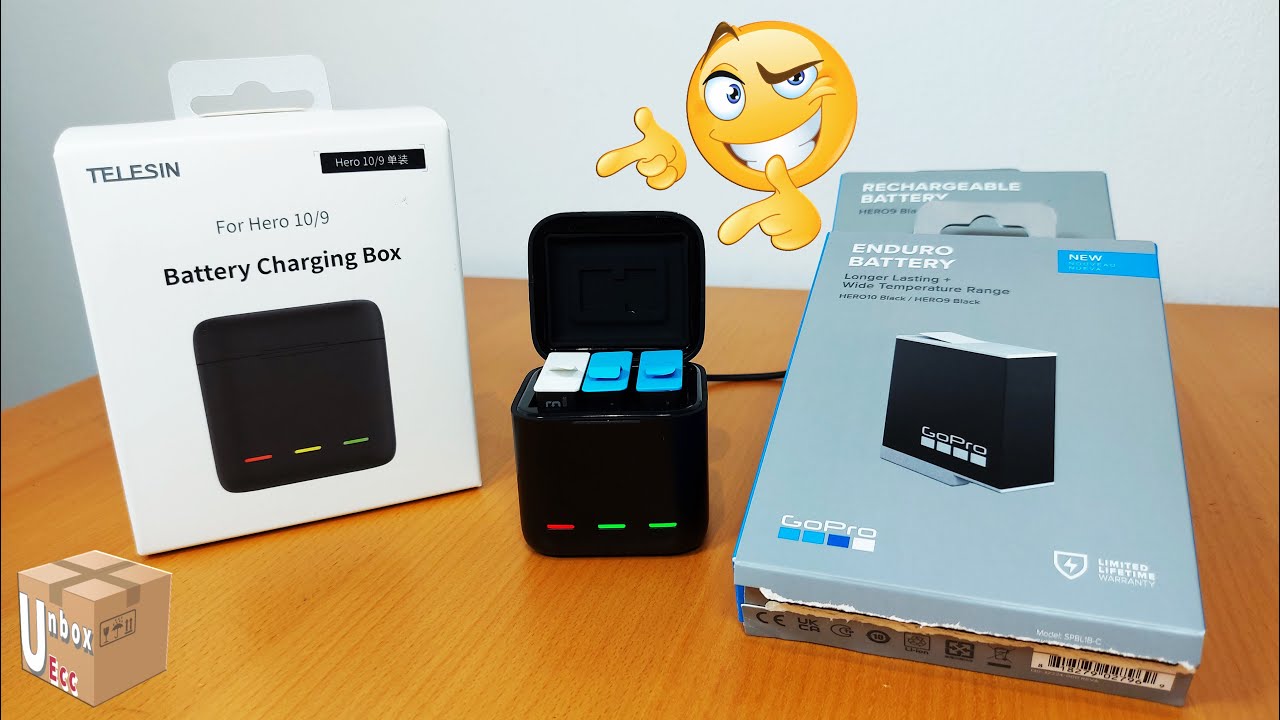 TELESIN Carica batteria tripla per Gopro Hero 11/10/9 Black Recensione e Test
