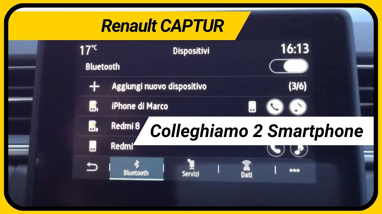 Captur 2020/2021 - Вопрос: как ведет себя EASYLINK, если я ПОДКЛЮЧАЮ ДВА СМАРТФОНА с помощью кабе...