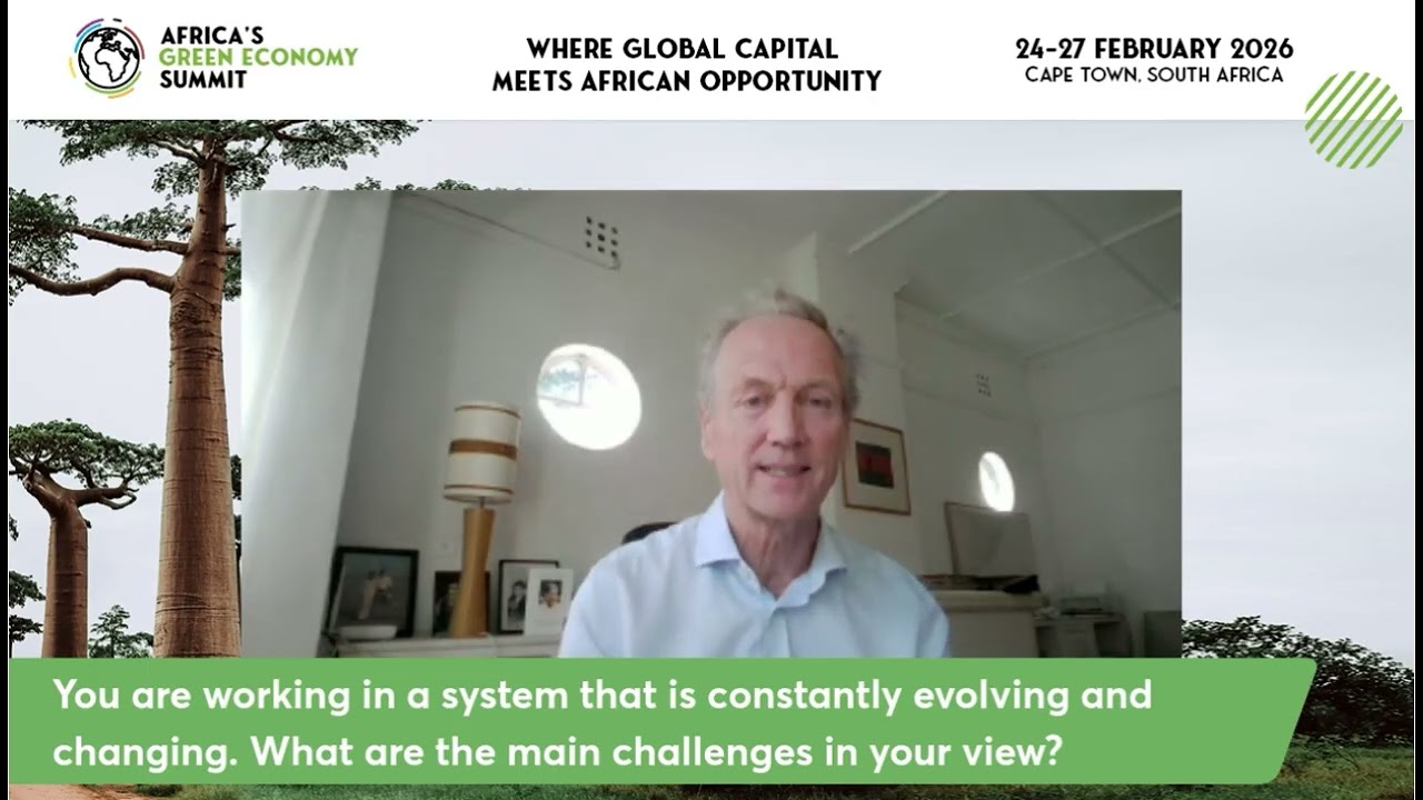 Exclusive interview with Mark Napier, CEO, FSD Africa - Africa's Green Economy Summit 2026