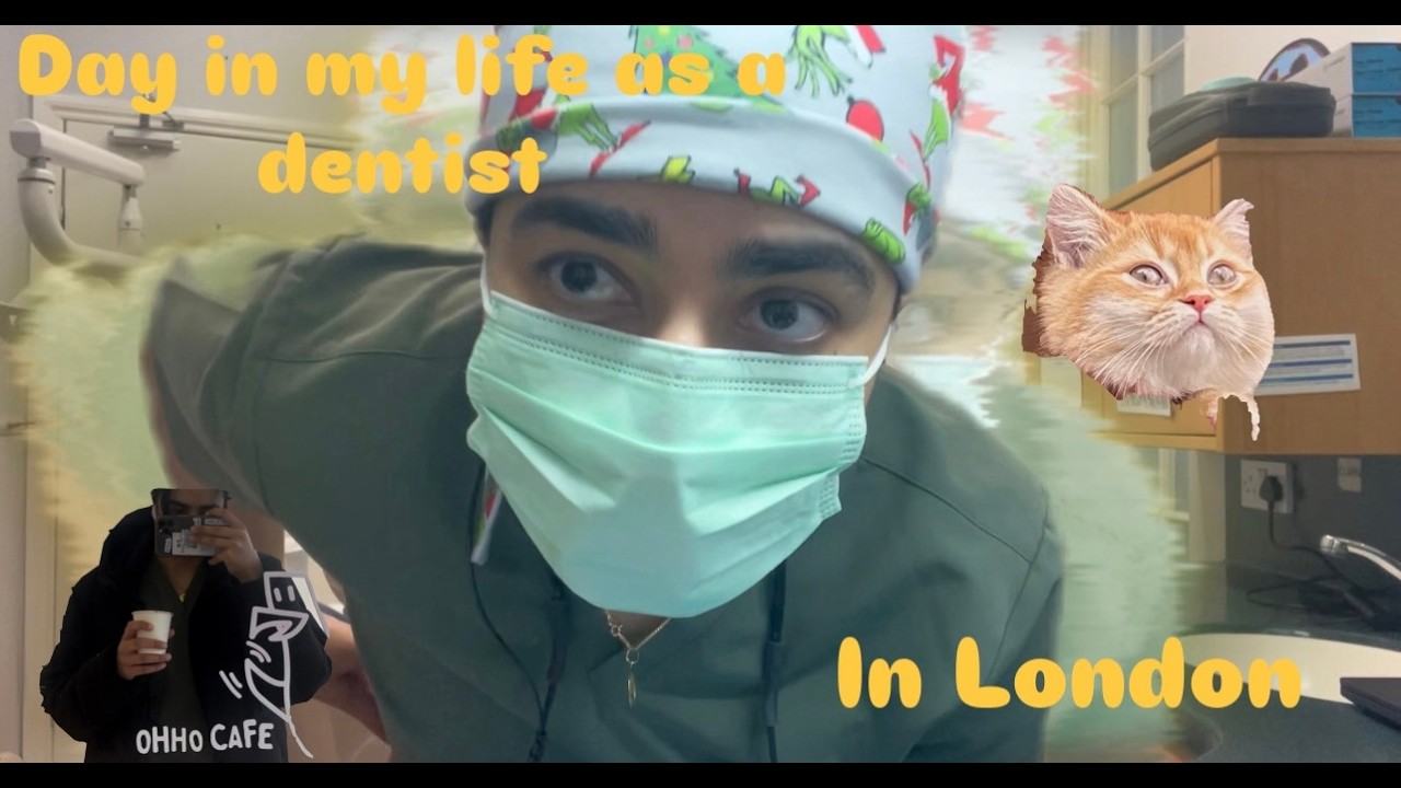 Day in my life as a dentist in London: My 9-5 work day, my nurses bias is yeongsan, cafe break