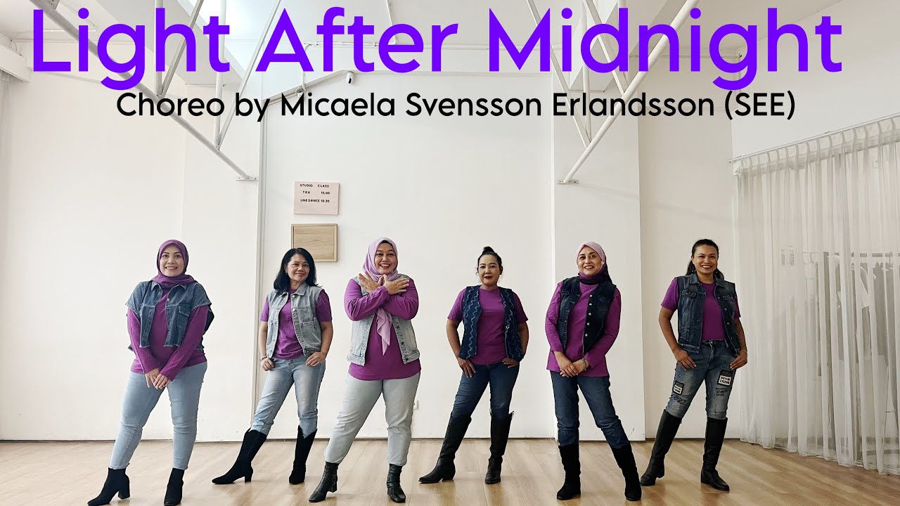 Light After Midnight line dance/ Choreo By Micaela Svensson Erlandsson (SWE)