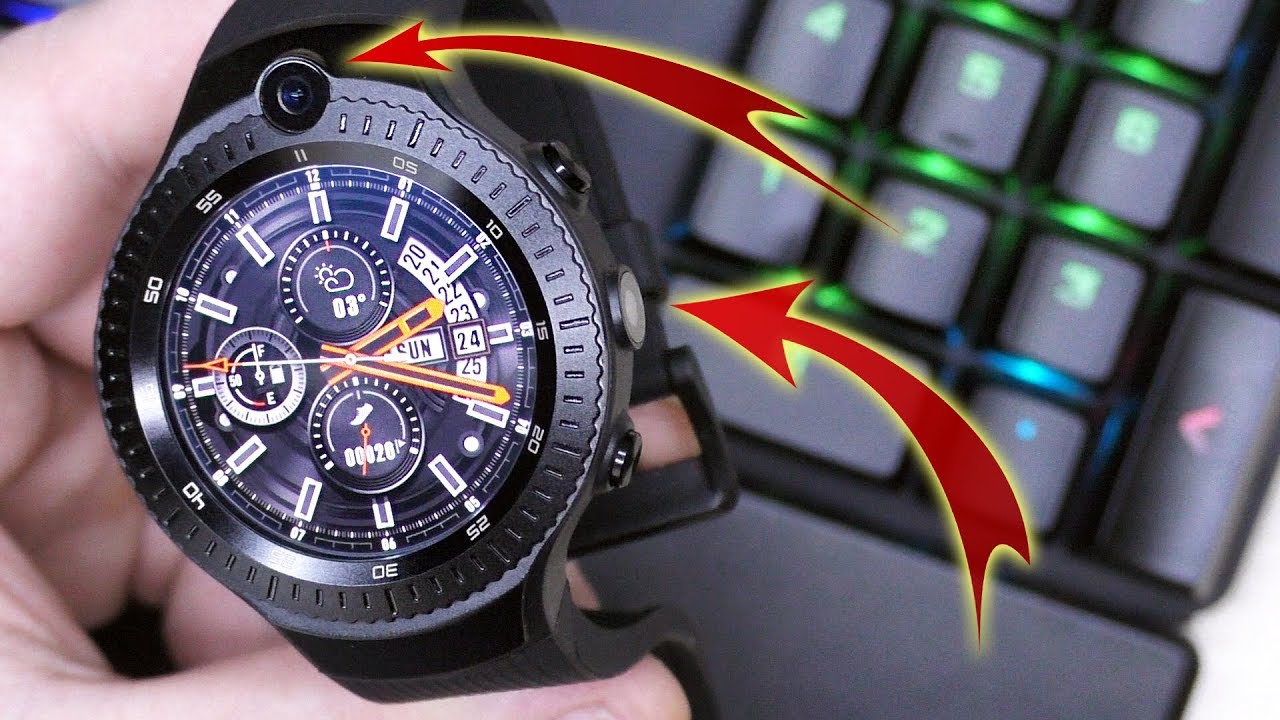 КРУТЫЕ ЧАСЫ на ANDROID С 2 КАМЕРАМИ! ZEBLAZE THOR 4 Dual НОВИНКА 2019