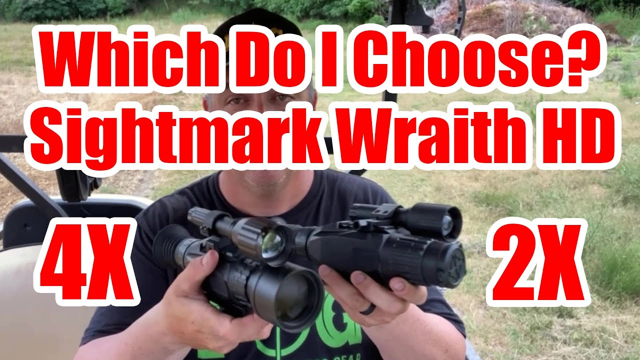Sightmark Wraith HD 4X VS 2X... Which Do I Choose?