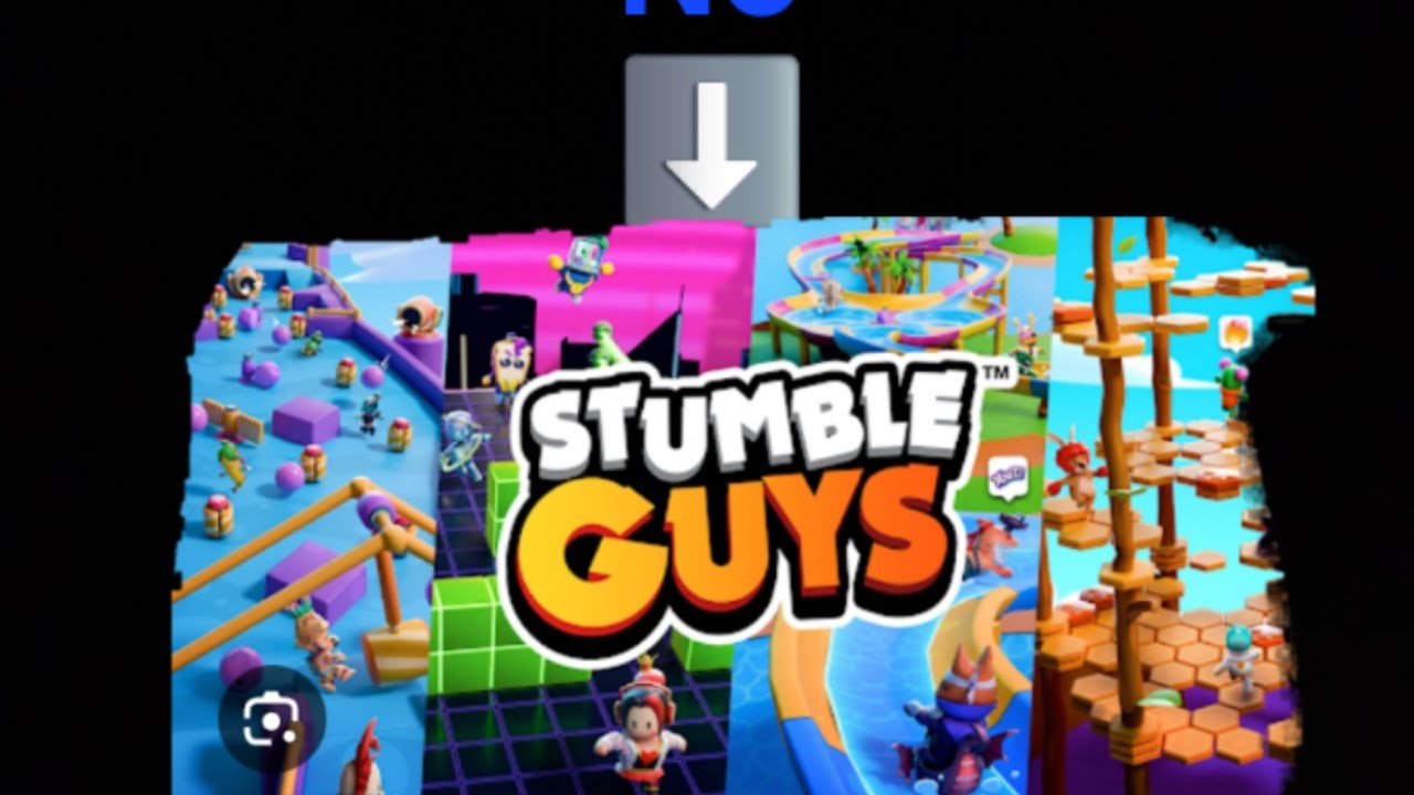 FIZ MEU MAPA NO STUMBLE GUYS