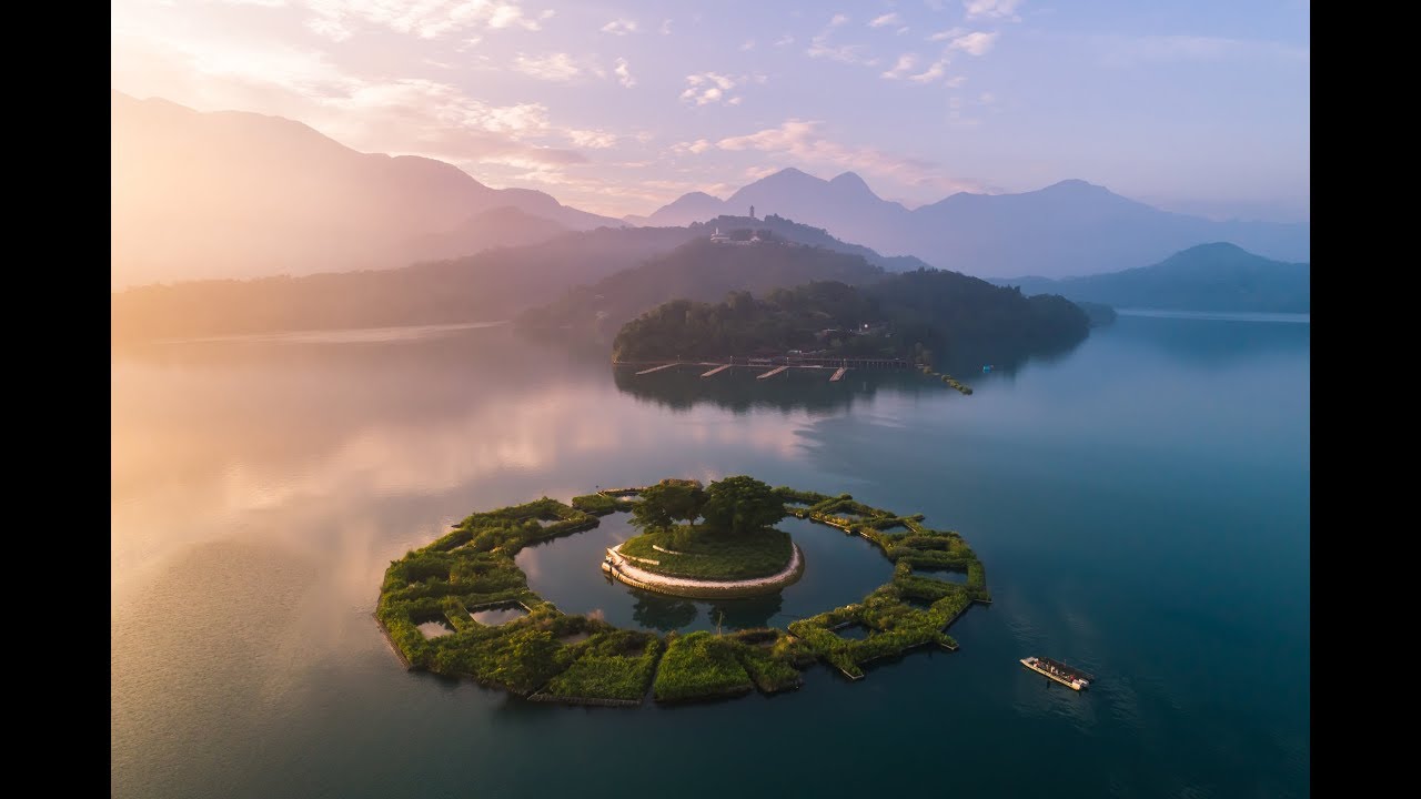空拍 Aerial 4K - 日月潭 Sun Moon Lake - DJI Phantom 4 Pro