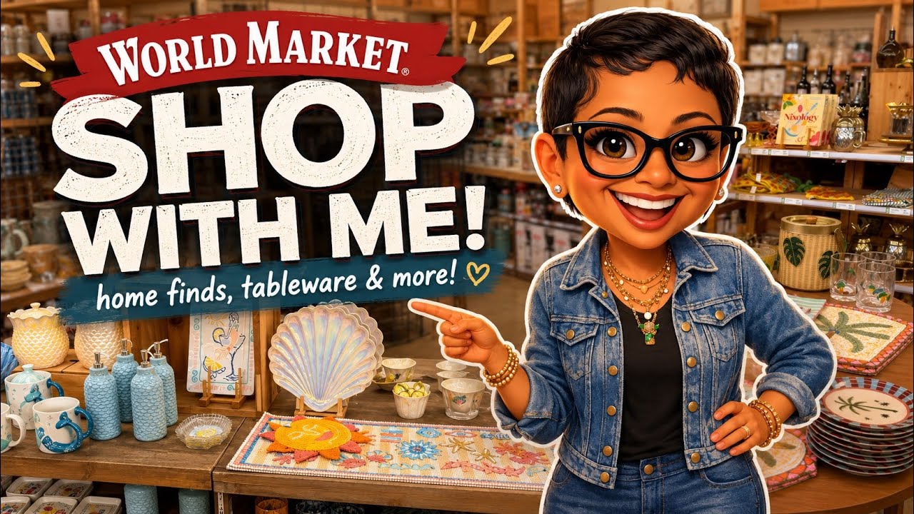 Шопинг со мной в World Market | Летний декор для дома
