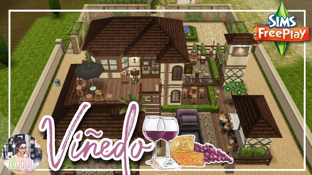 VIÑEDO • VINOTECA🍷🍇🧀 | The Sims Freeplay by Nanney Sims ✨