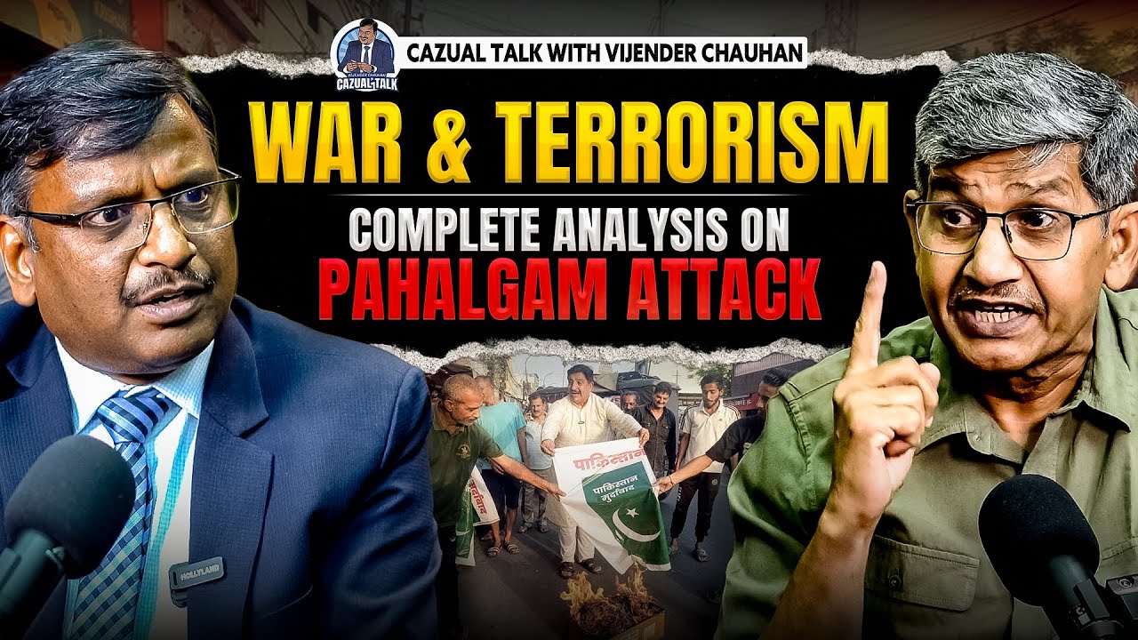 Why Kashmir Remains Unresolved | Pahalgam Attack | Podcast with @MajGenYashMor|Cazual Talk Podcast