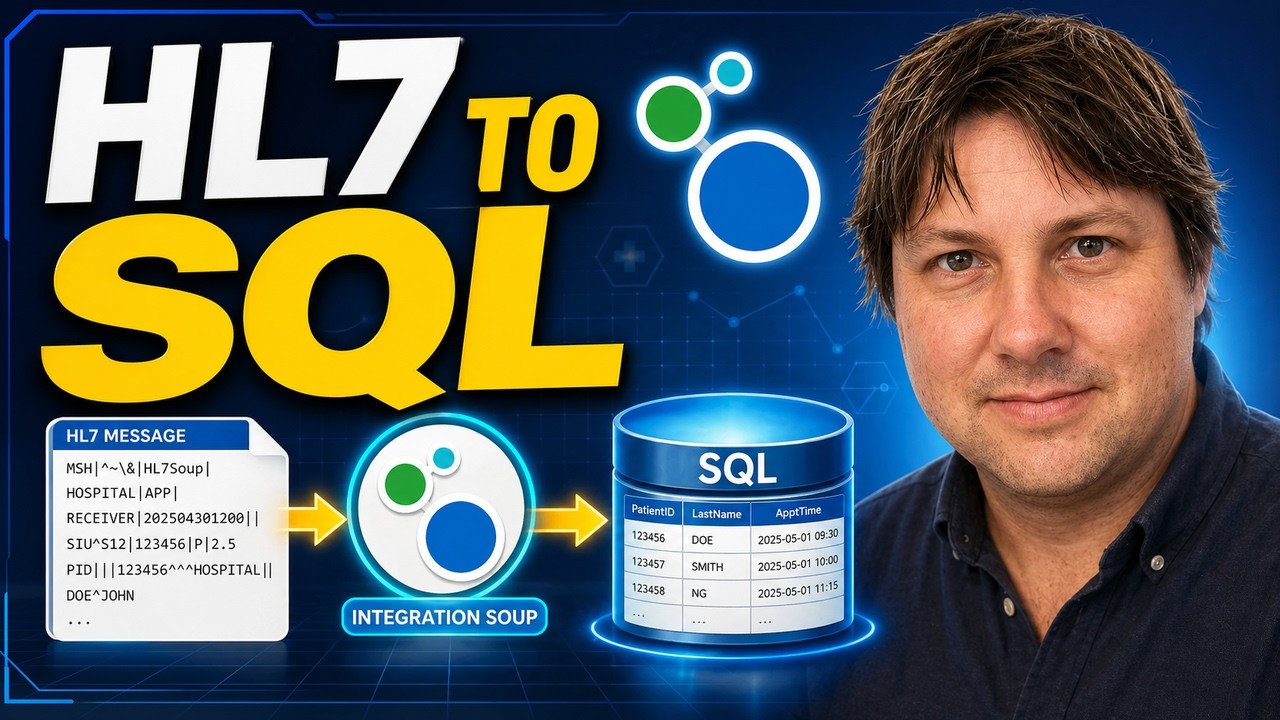 Send HL7 to Database Tutorial
