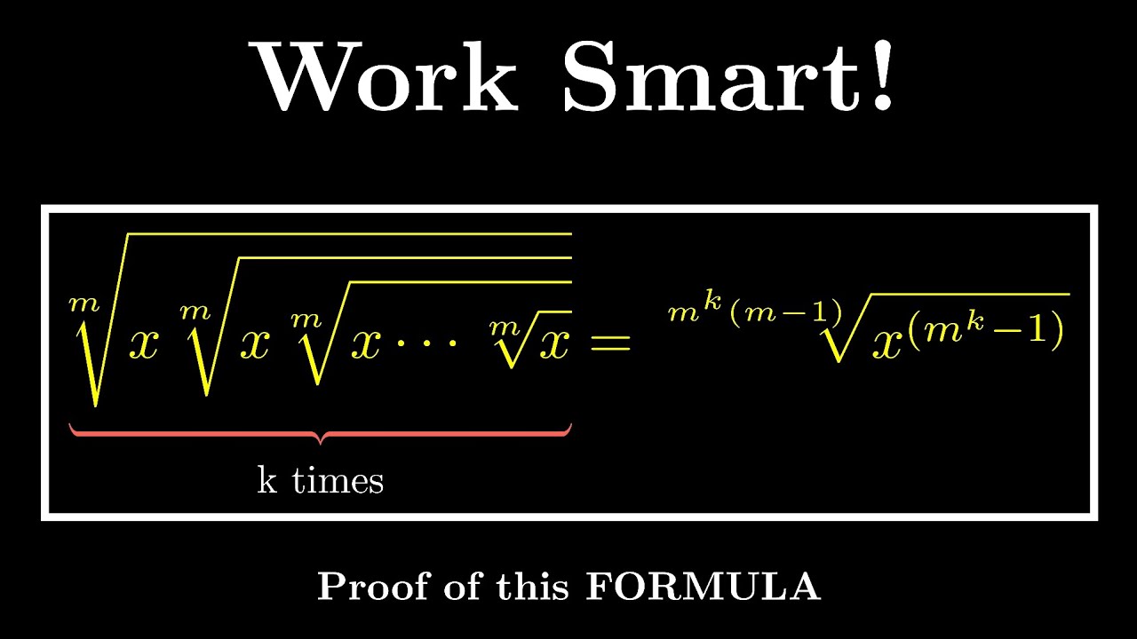 Master Hard Radicals with This Genius Formula