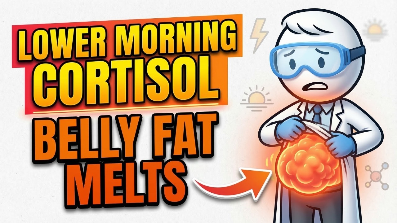 99% Belly Fat MELTS ITSELF With This Simple Morning Cortisol Trick