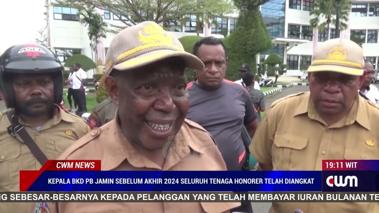 KEPALA BKD PAPUA BARAT JAMIN SEBELUM DESEMBER 2024 SELURUH TENAGA HONORER TELAH DIANGKAT