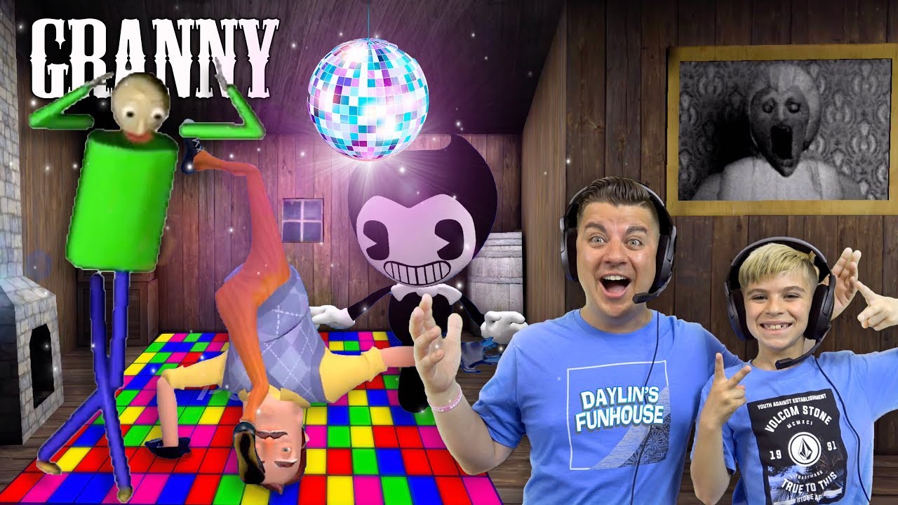 PARTY AT GRANNY'S HOUSE! Outwitt 1.7 Gameplay With Bendy and Baldi