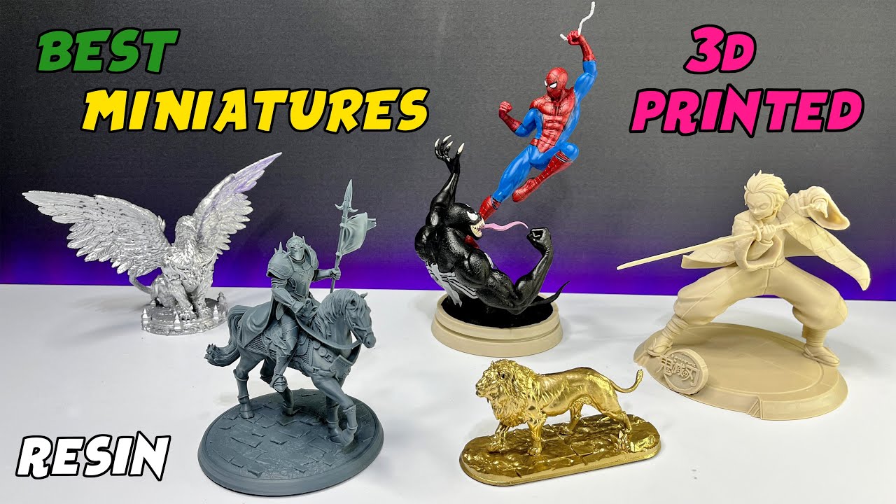 Best 3D Printed Miniatures - HeyGears UltraCraft Reflex RS