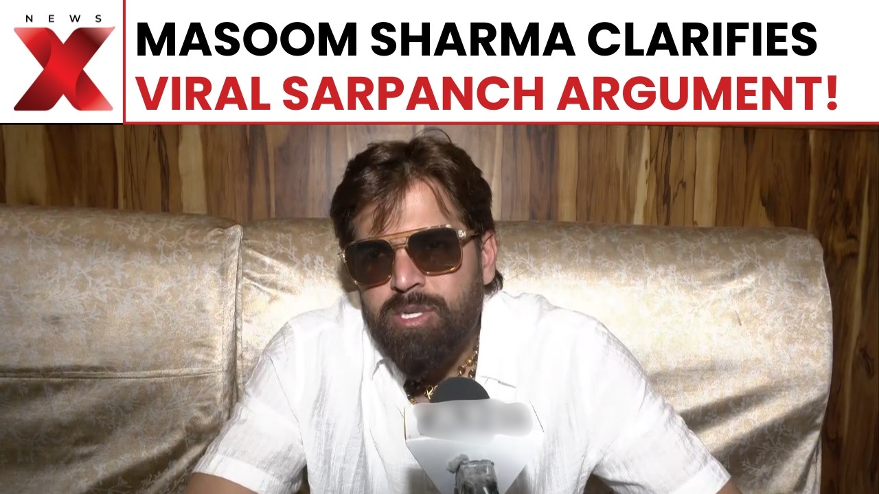 Masoom Sharma vs Sarpanch: Masoom Sharma Reacts After Heated Onstage Exchange With Local Sarpanch