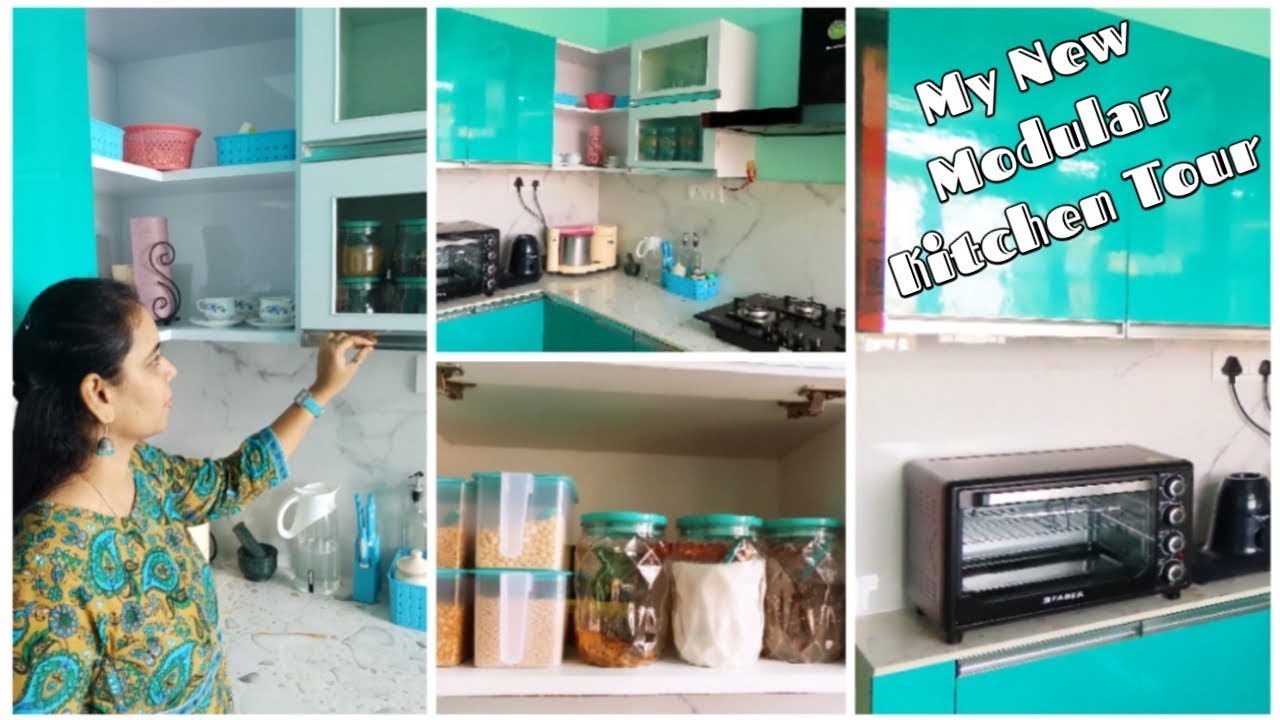 Kitchen Tour in tamil | How I Organised My New Modular Kitchen | My New Kitchen Tour | Kitchen Tour