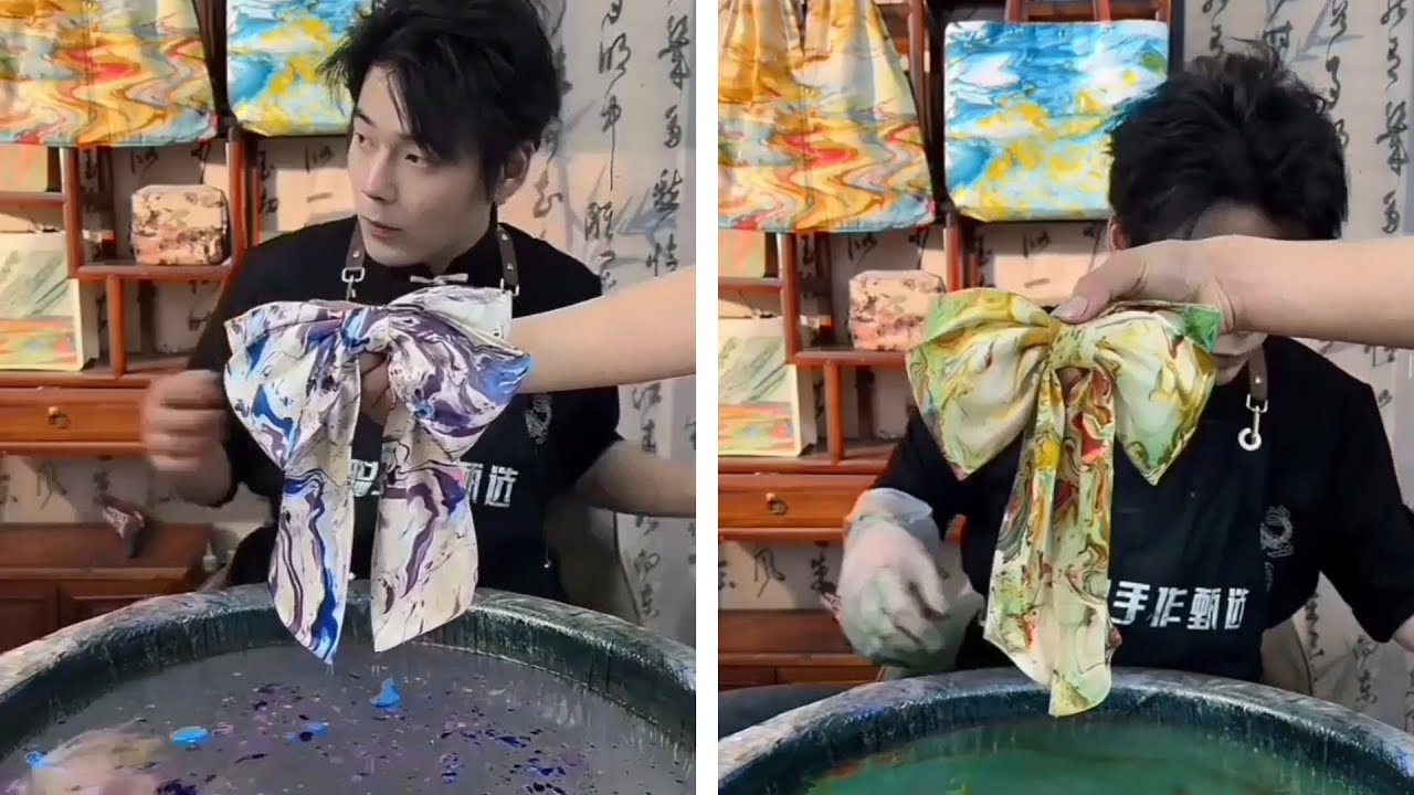 Ancient printing techniques and modern trendy accessories