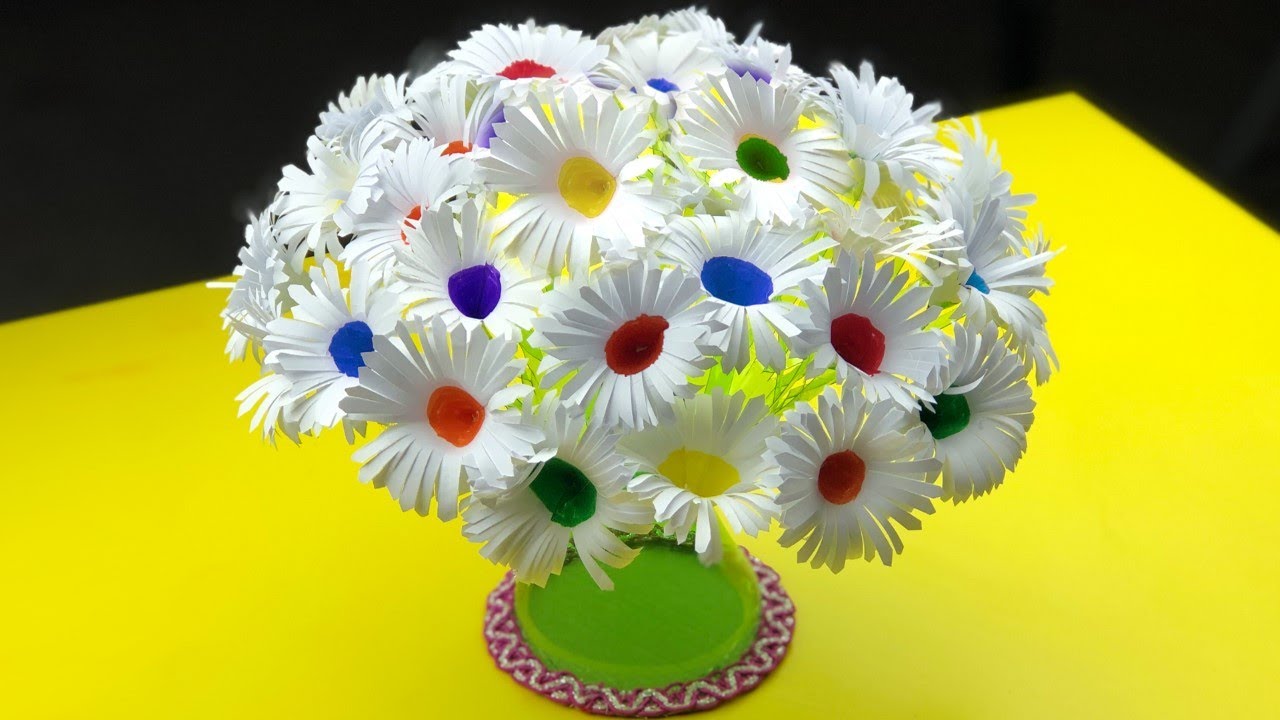 DIY Flower Vase From Sprite Bottle, Home Decoration Ideas
