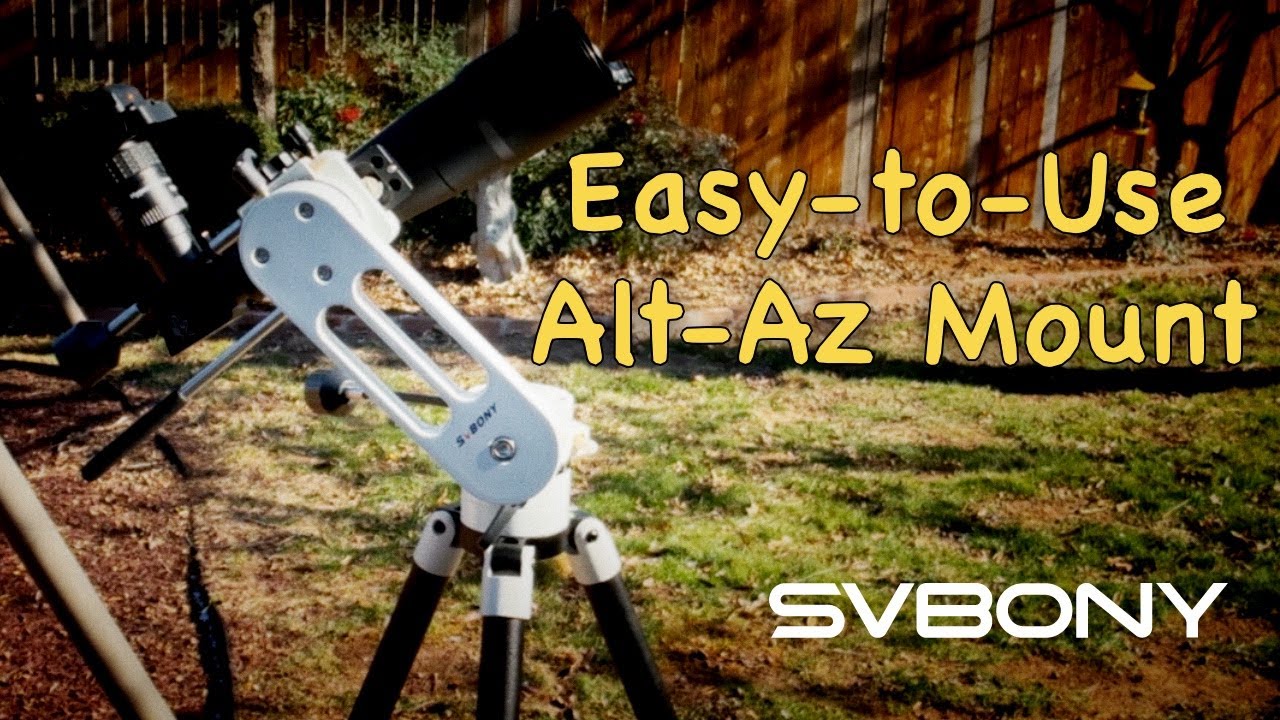SvBony SV225 Alt Az Mount // Easy-to-Use Telescope Mount