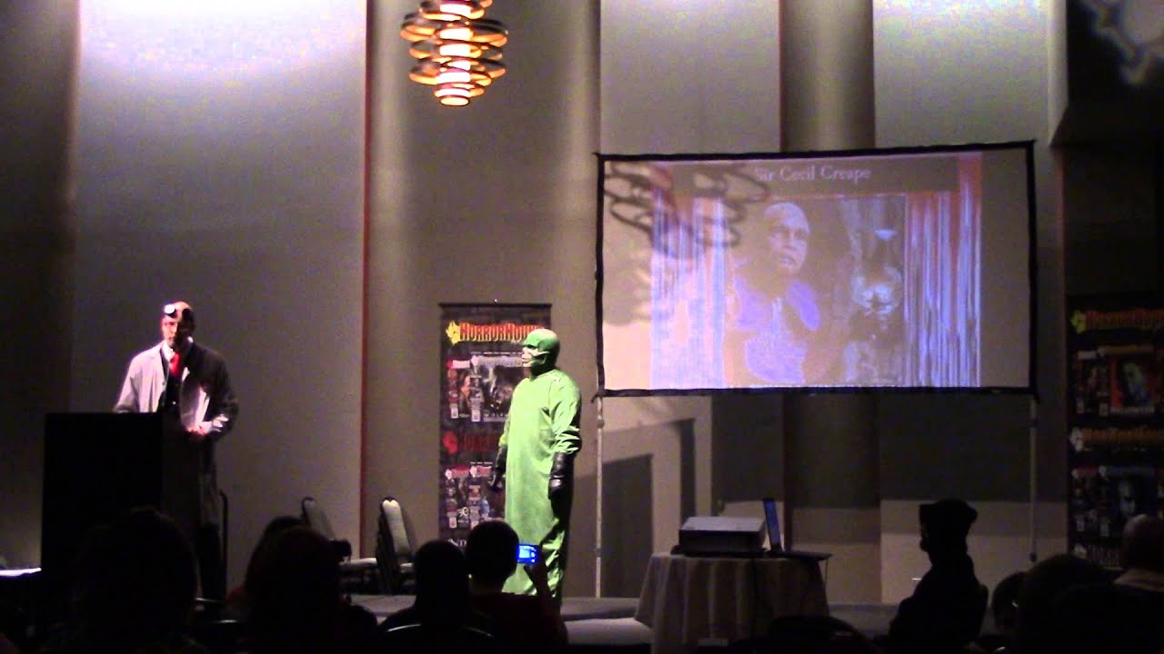 Horror Host Hall of Fame induction 2015 Sir Cecil Creape 9