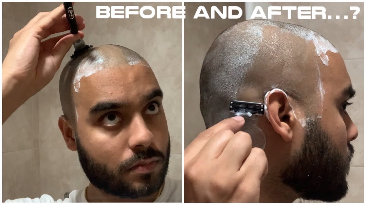 How to razor shave your head WITHOUT irritation!